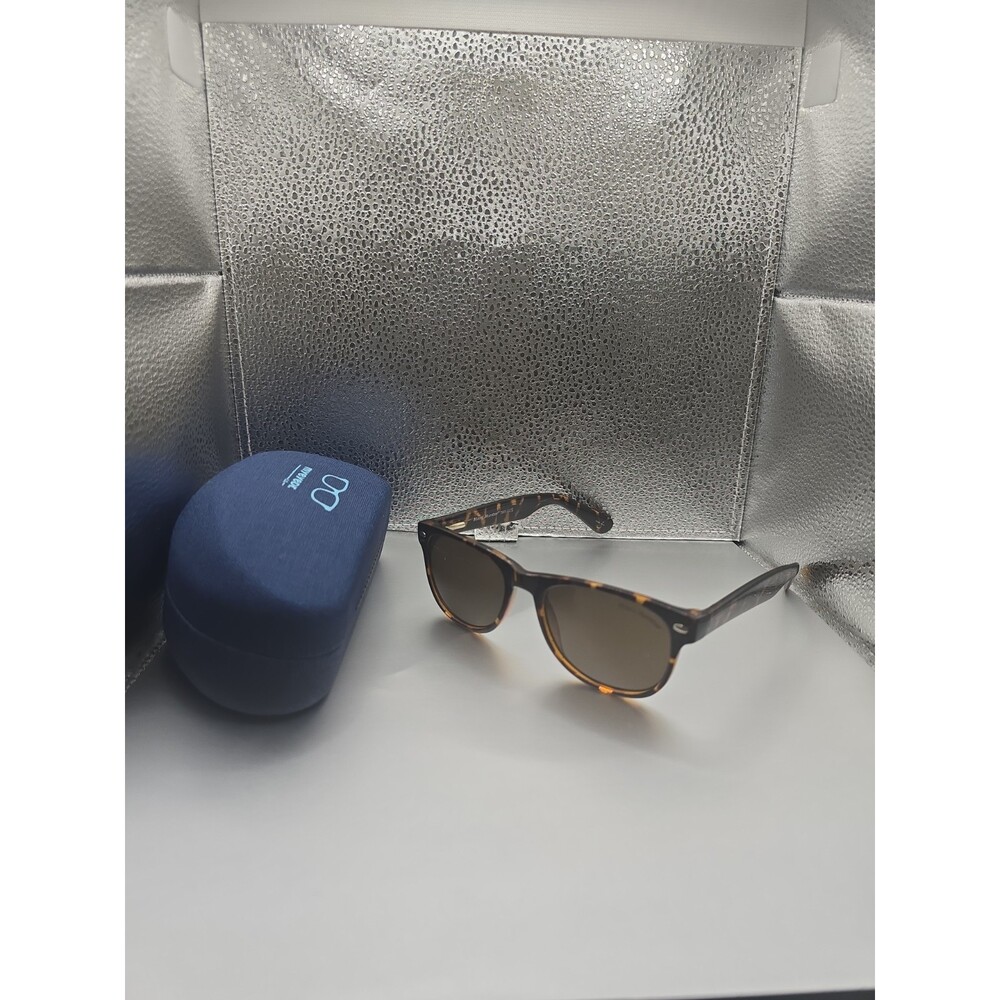 Marc Hunter Women's Sunglasses Shiny Black BrownTortoise Gradient 7903 Free Case